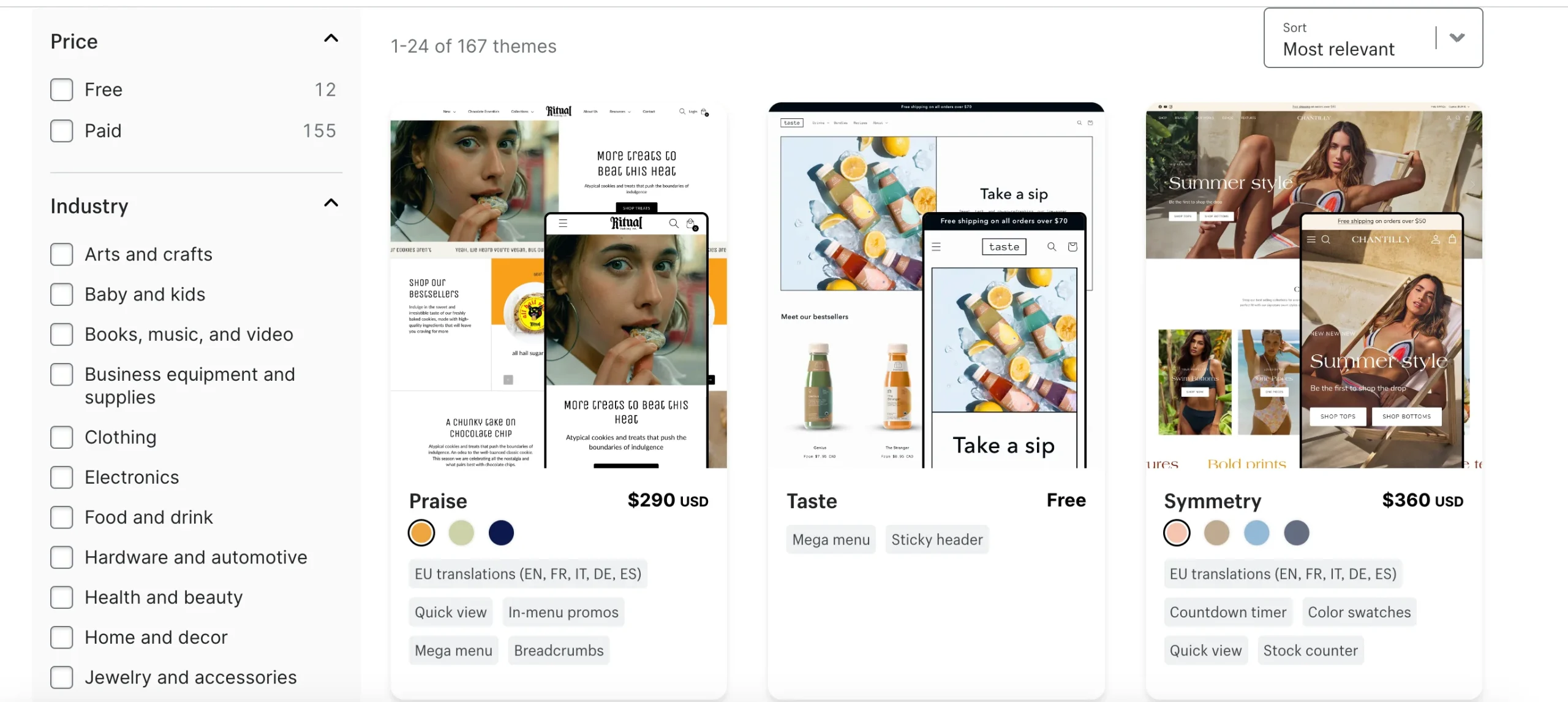 Shopify Theme Filter
