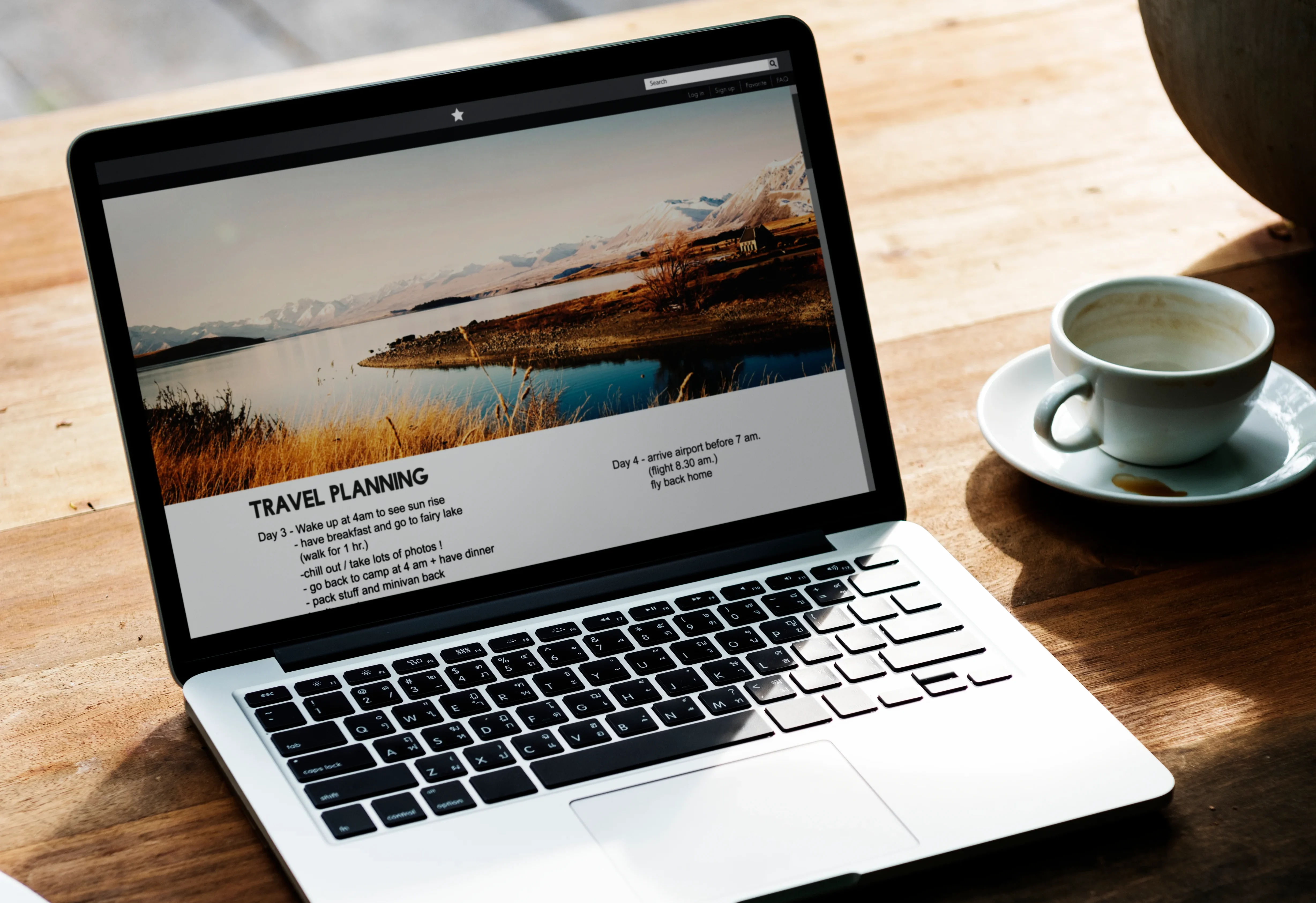 Typischer Aufbau eines Blog-Artikels